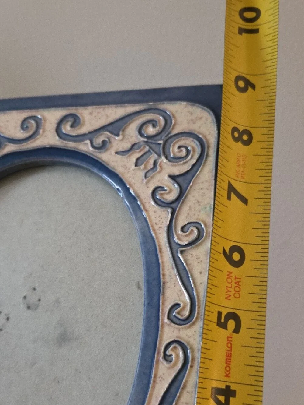 Ornate Ceramic Photo Frame